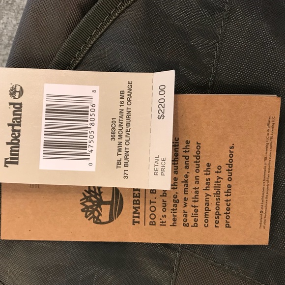 TIMBERLAND Twin Mountain Messenger Bag Briefcase - Picture 7 of 8